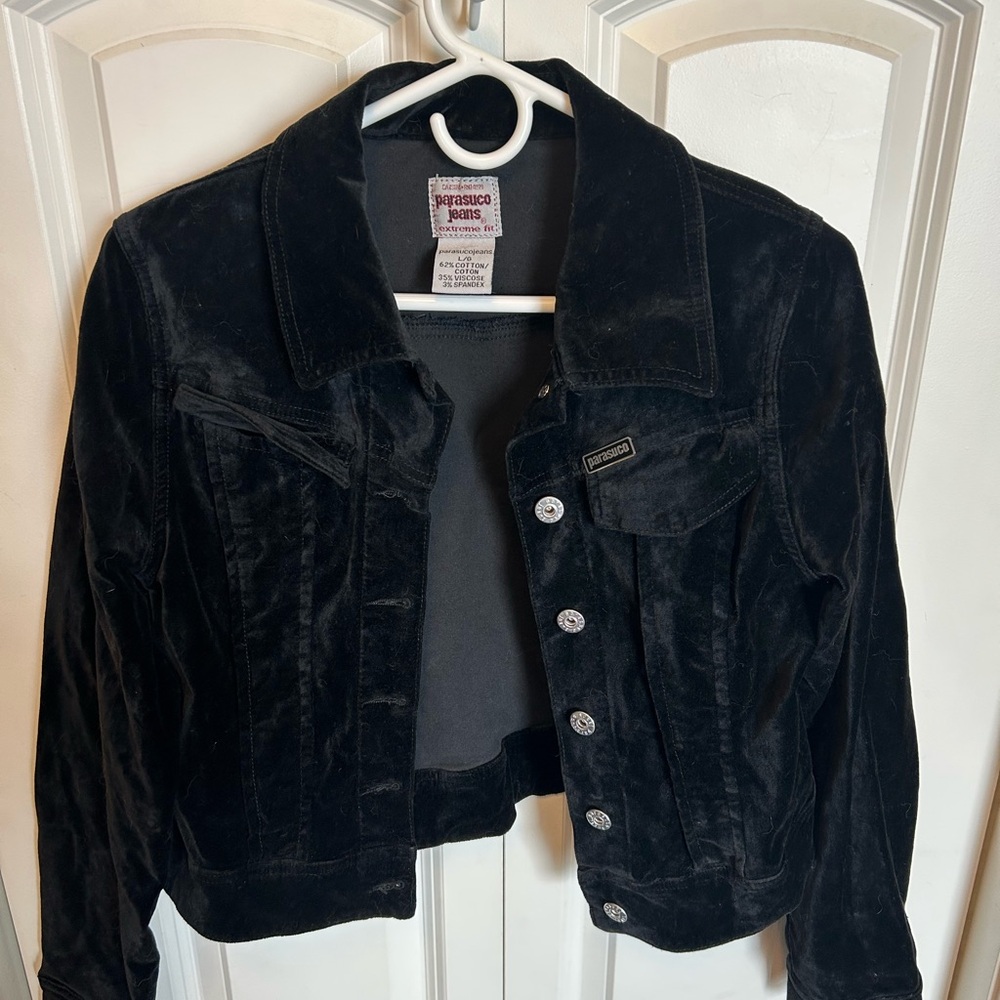 Parasuco Black Jacket Silver Hardware